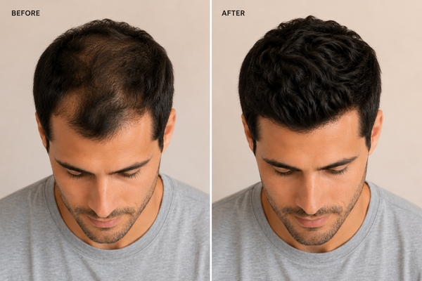Before after